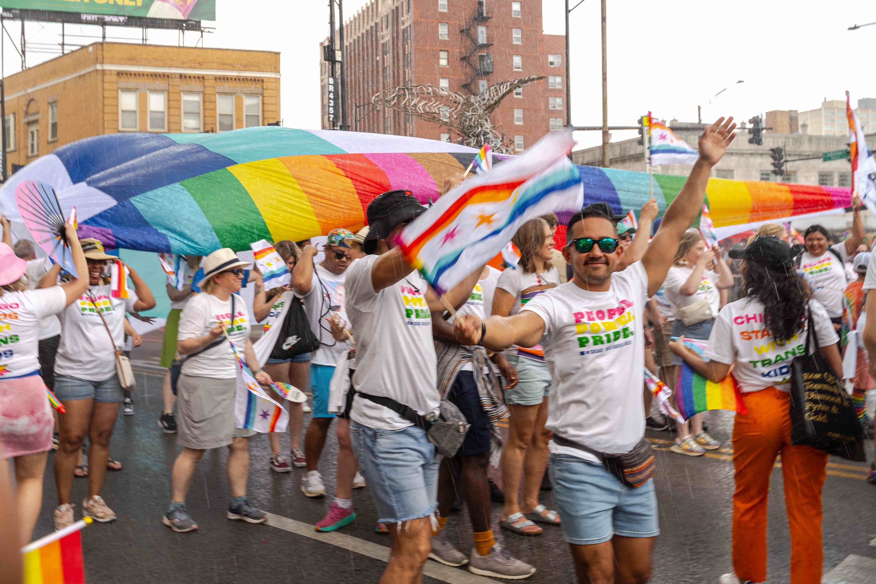 Take a look at the colorful photos from the 2023 Chicago Pride Parade