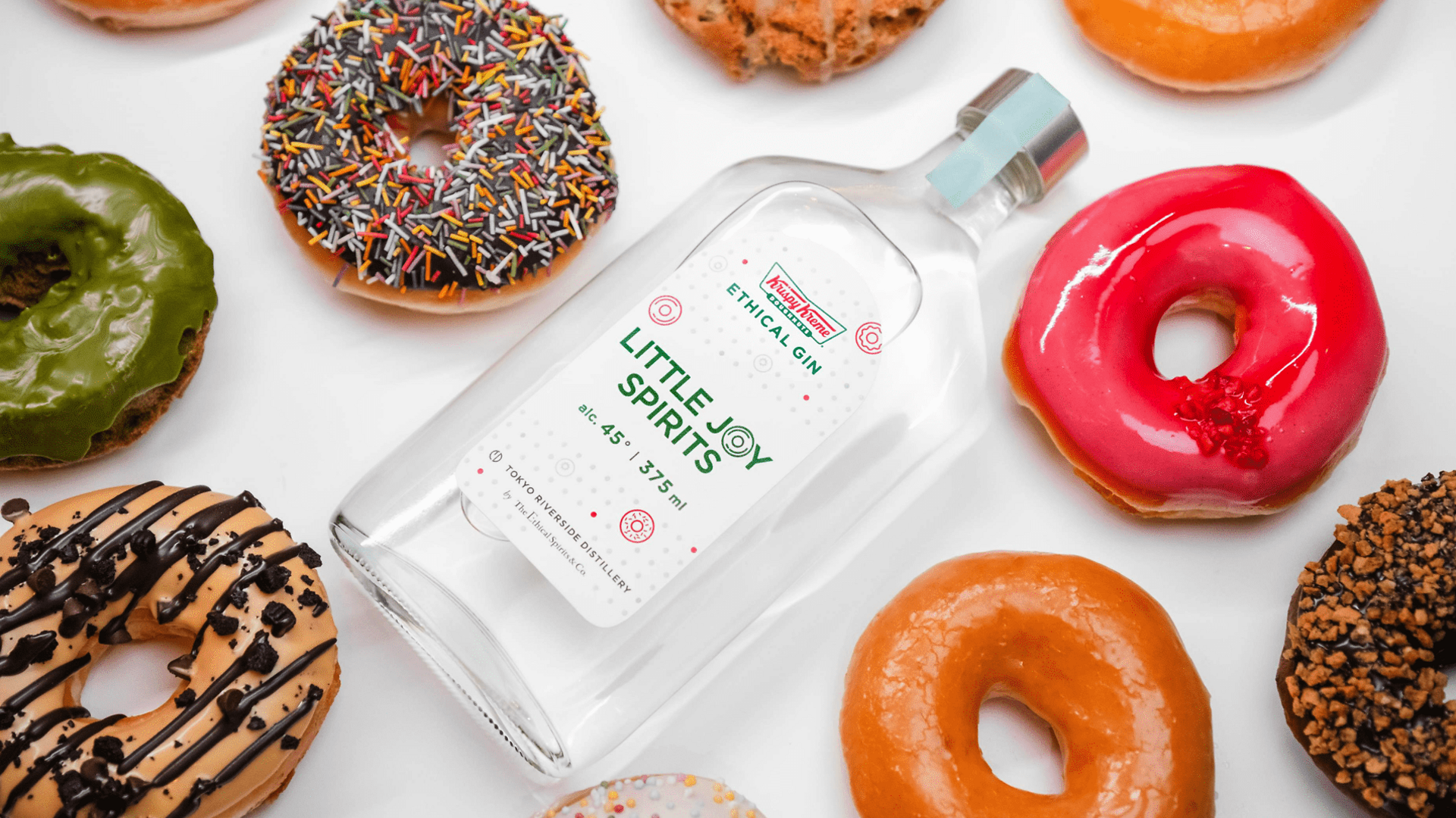 ドーナツ×クラフトジン、甘くてスパイシーなコラボレーションが実現