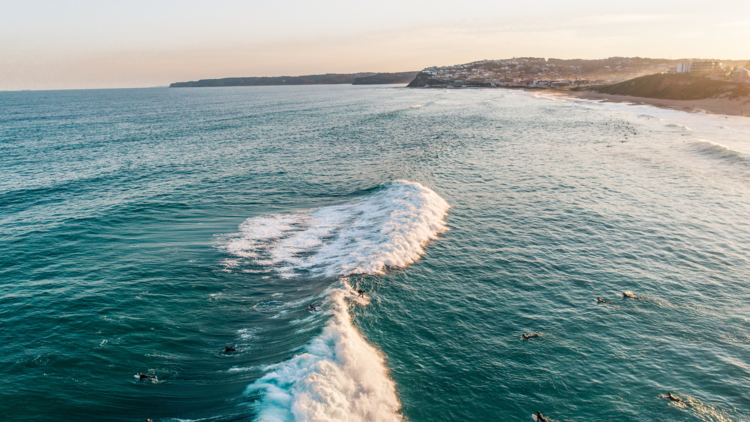 Ocean from above