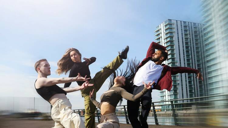 Joss Arnott dancers performing ‘Rush’