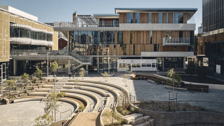 picture of the student campus at the university of melbourne