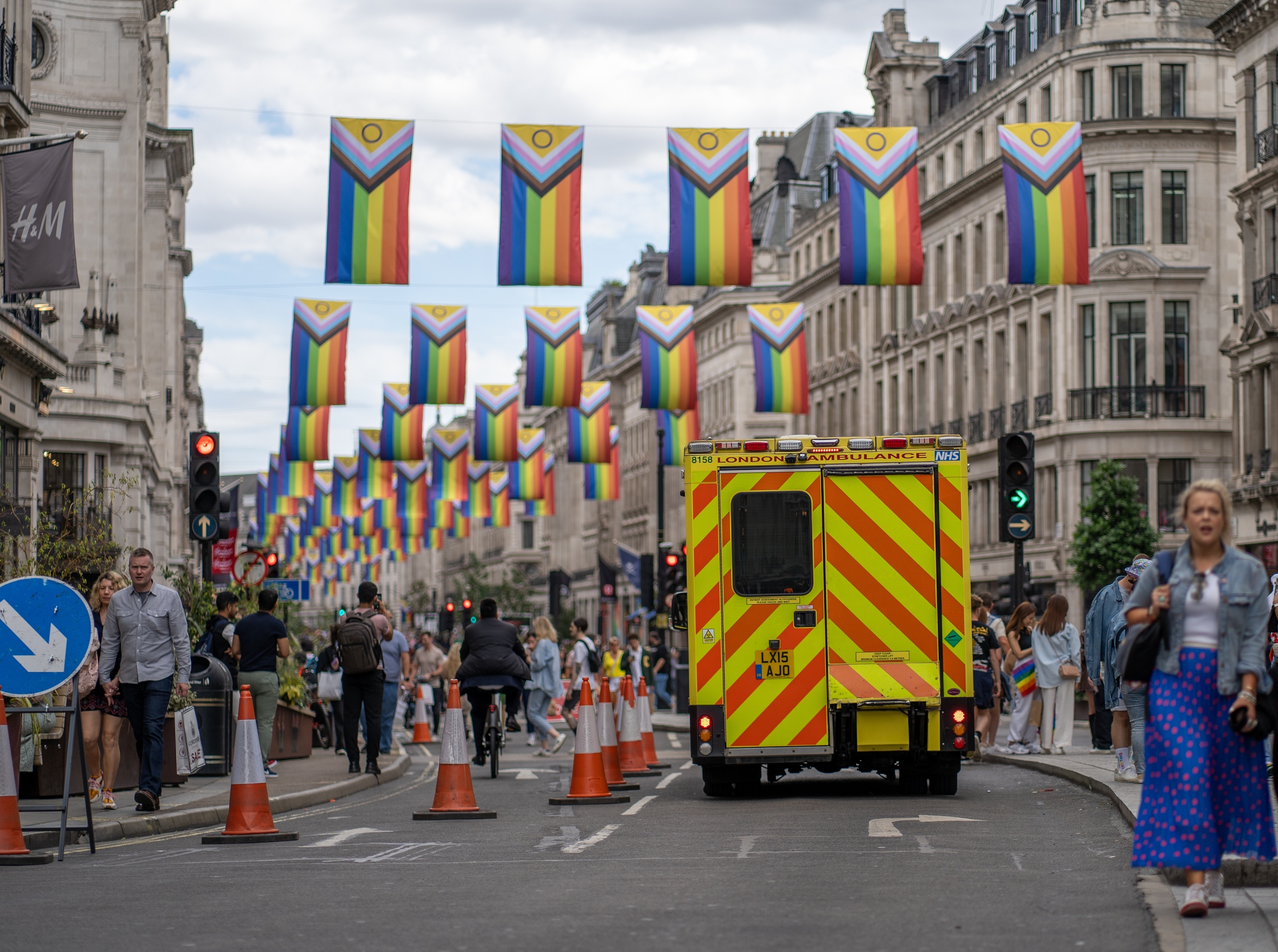 All the road closures for the London Pride parade