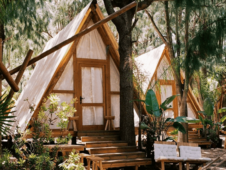 Glamping en Españ: Taiga Camping & Resorts, cabañas espectaculares en la playa de Valdevaqueros, Tarifa