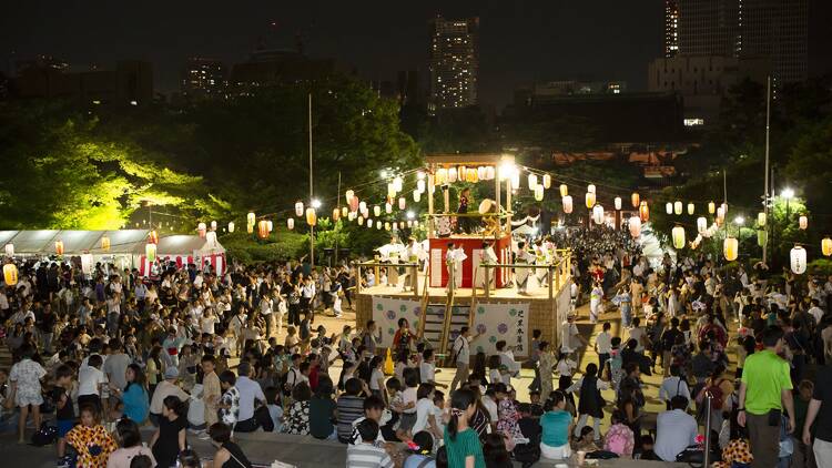 地蔵尊盆踊り大会