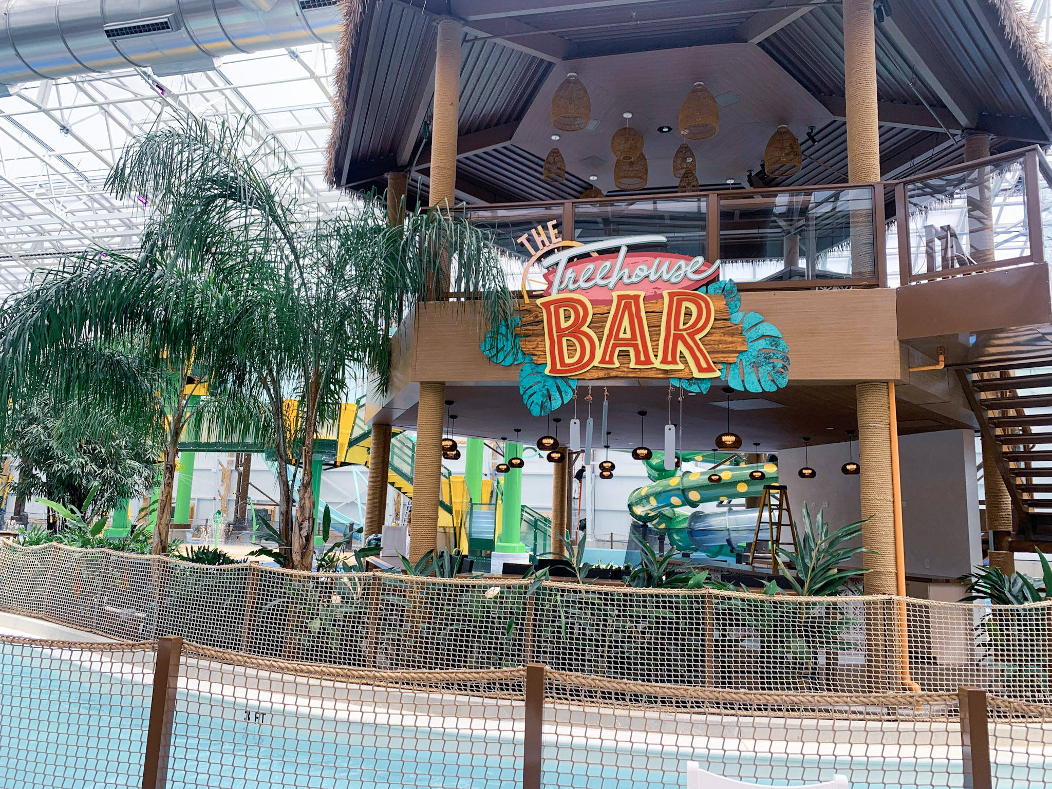 The Treehouse Bar at ISLAND Waterpark in Atlantic City