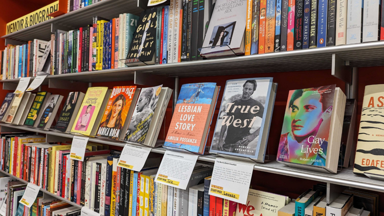 Memoir & Book Wall ( P&T Knitwear )