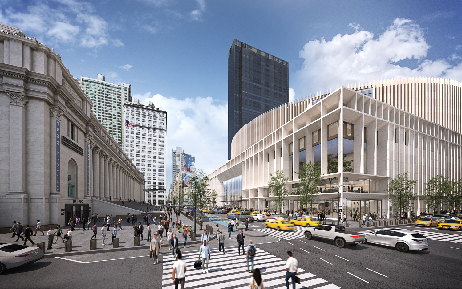 There are now dueling designs for the new Penn Station