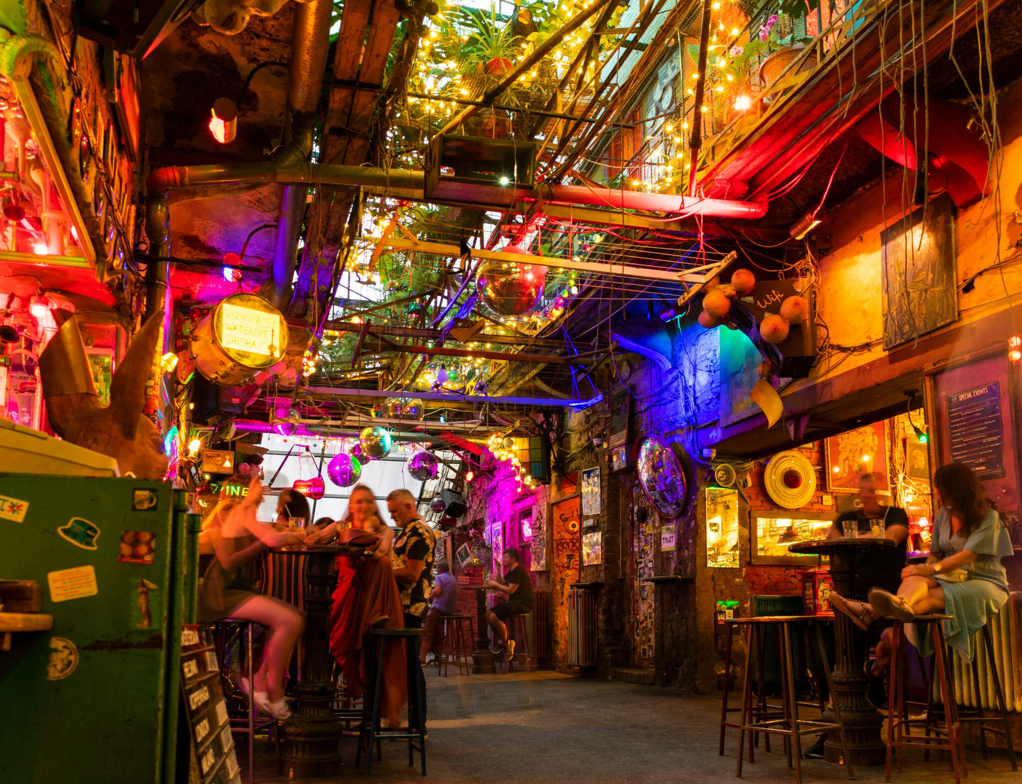 Szimpla Kert bar in Budapest, Hungary