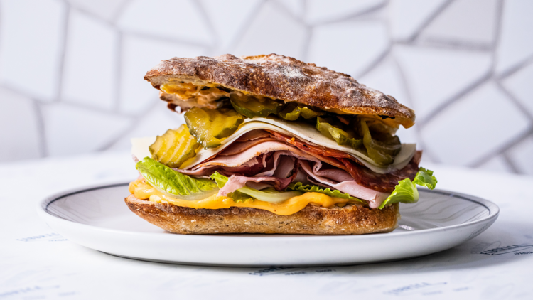 Fabbrica Bread Shop sandwich