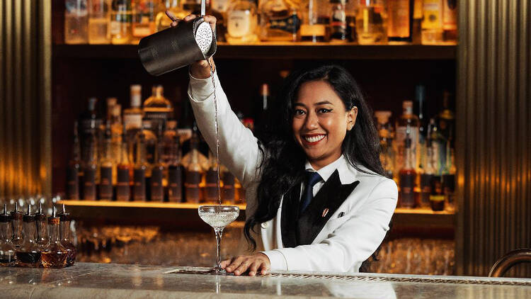 Atlas' head bartender Lidiyanah 'Yana' K