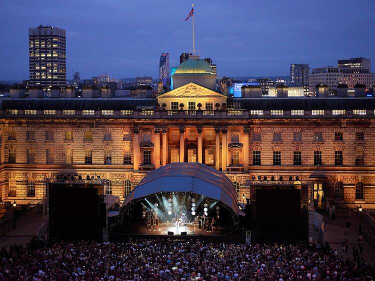 Catch some stellar live music in Somerset House’s scenic courtyard