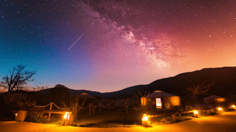 El Jardín de las Delizias, un glamping insólito en el Valle del Jerte