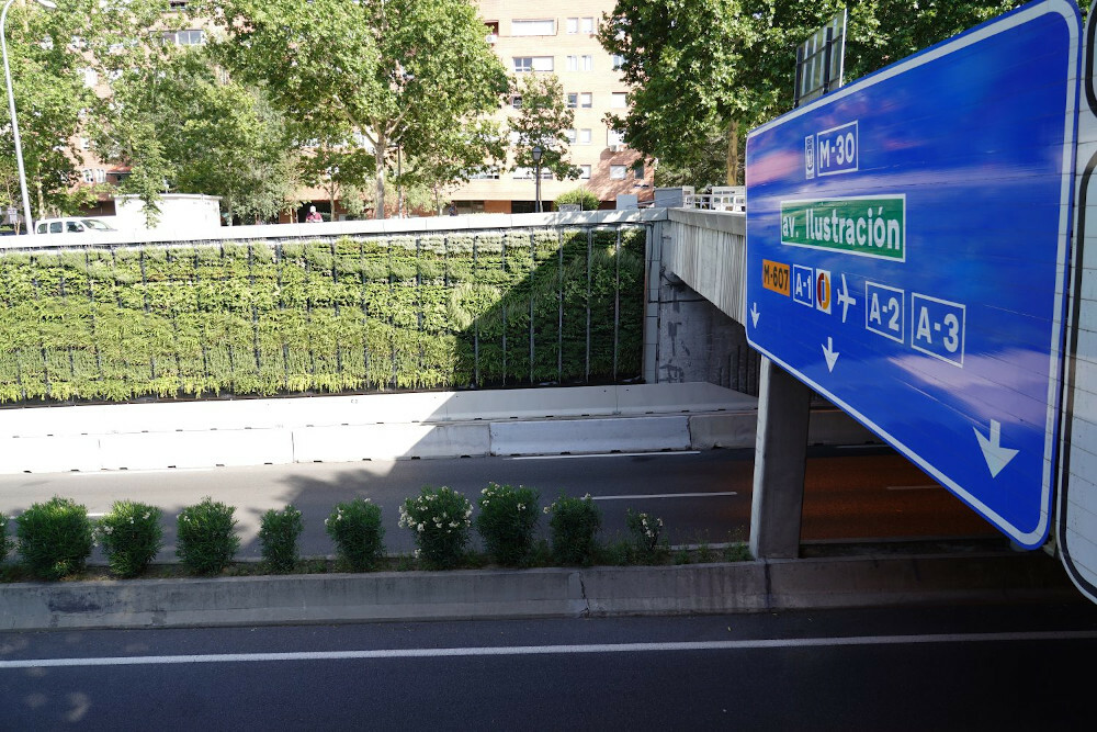 Jardines Verticales Madrid Calle 30 Natura