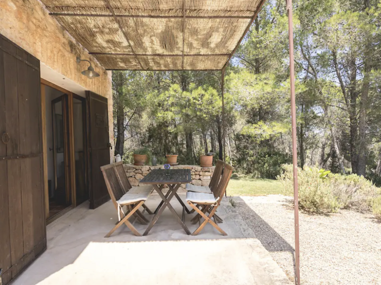 The one that’s close to the vineyards near Sant Miquel