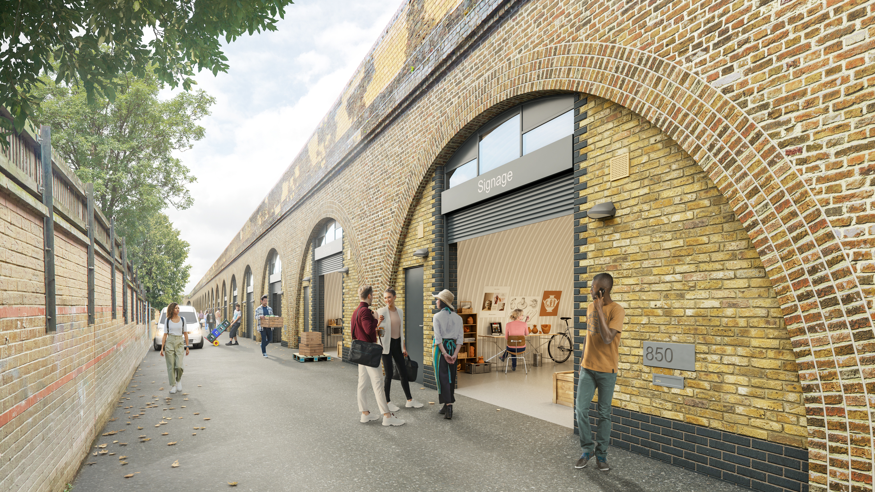 Peckham’s disused railway arches are getting a £3 million glow-up