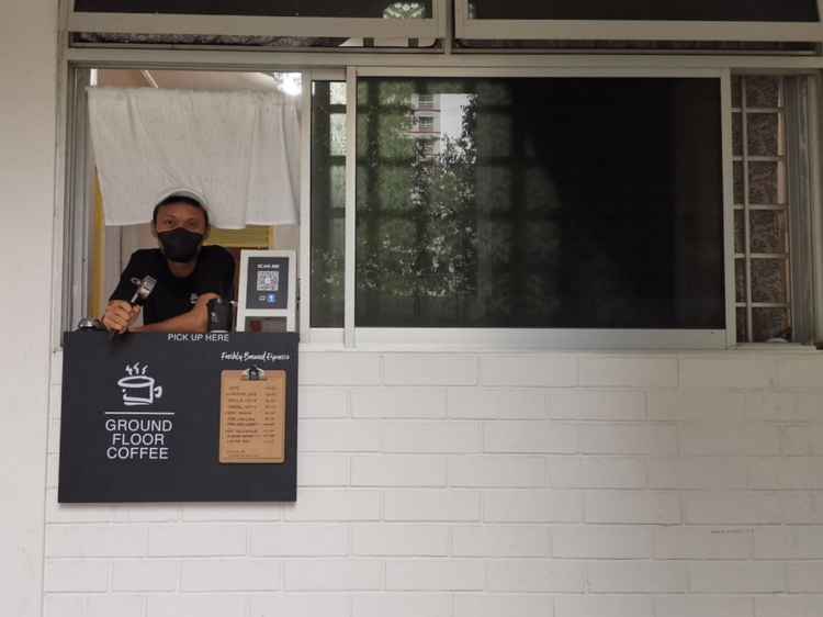 Ground Floor Coffee: This hole-in-the-wall coffee shop operates out of a HDB flat