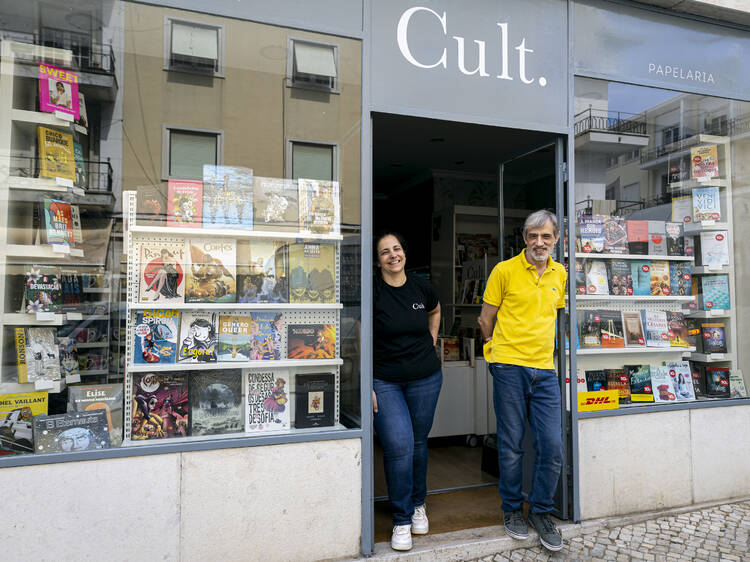 Na nova livraria de Alvalade, a cave esconde um “escanção” de BD (e a sua adega de livros)