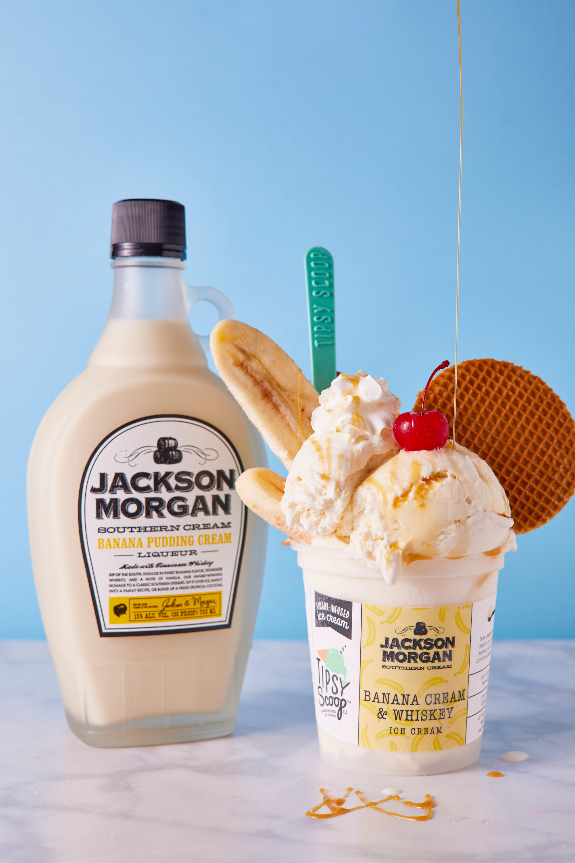 Tipsy Scoop Jackson Morgan banana cream and whiskey