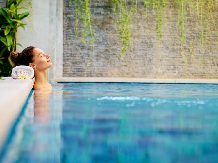 Visita a un oasis con piscina