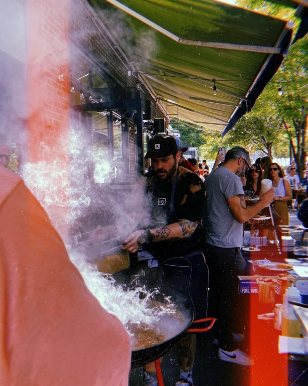 A big paella block party is coming to Brooklyn this weekend