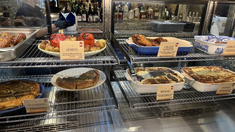 Some take home Greek meals at Norma's Deli