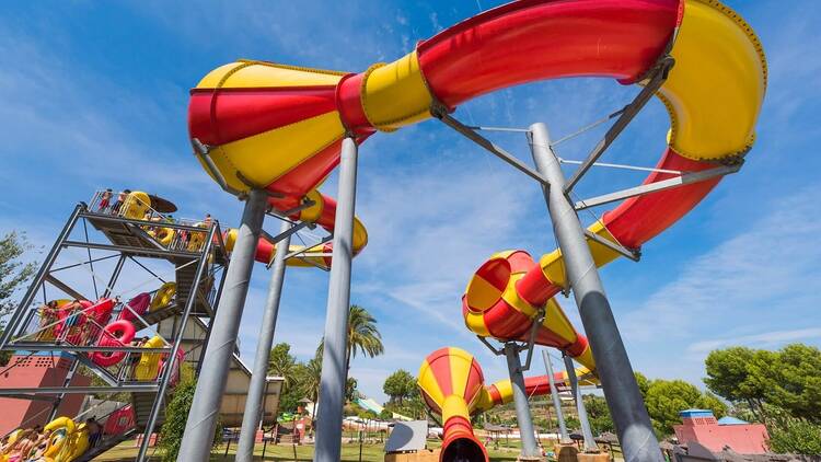 Atracciones de vértigo en Aqualand Torremolinos