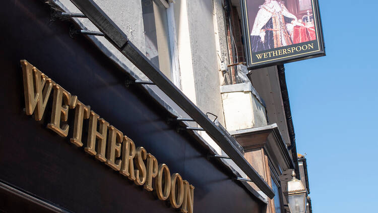 Wetherspoons pub, England