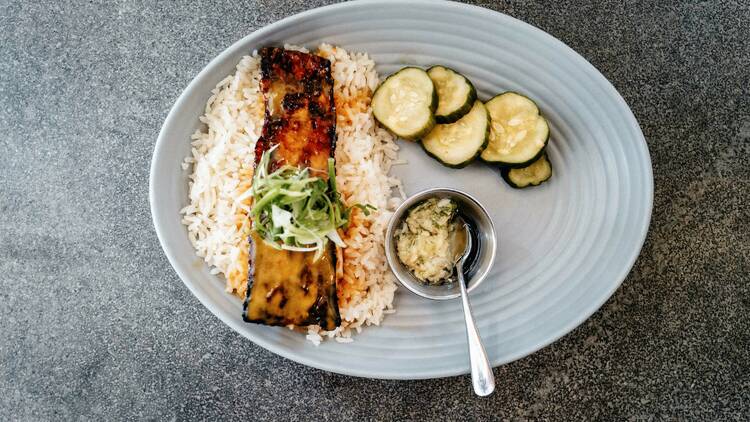 Hainan fish rice at Yang's Kitchen