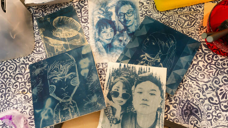 Cyanotype Printing