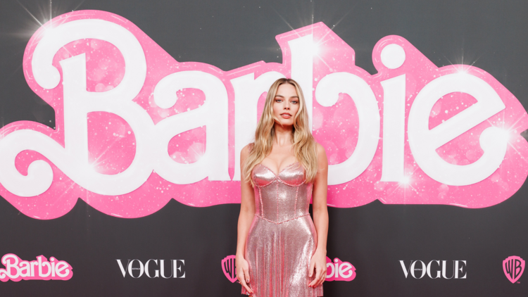 Margot Robbie for the Barbie Movie Australian press tour