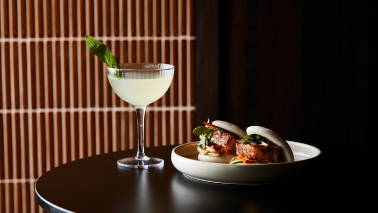 Bartega cocktail and bao buns