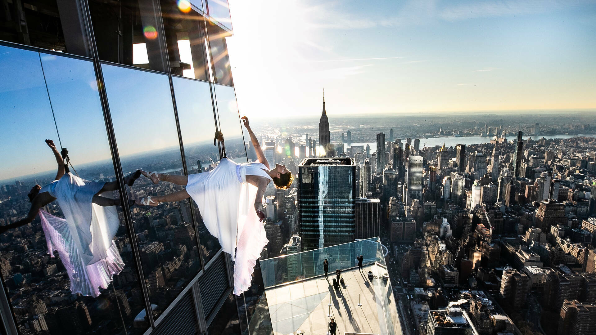 A death-defying dance spectacular will take place on the front of St Paul’s Cathedral later this year