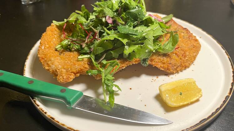 Amiga Amore pork chop milanese