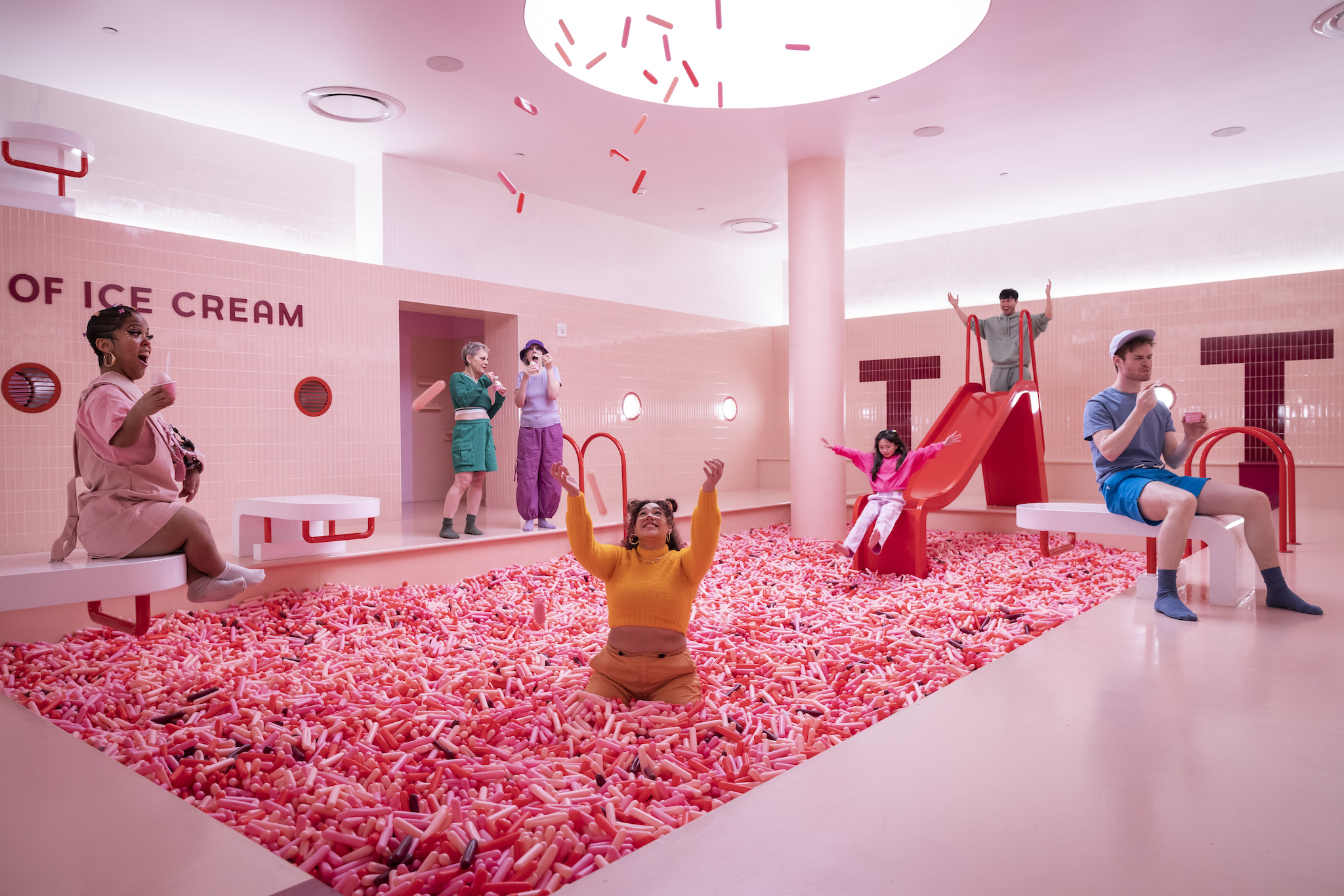 The Museum of Ice Cream is taking over Hudson Yards with a sprinkle pool and free Dippin’ Dots