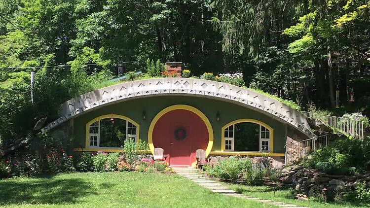 Airbnb hobbit house in NY