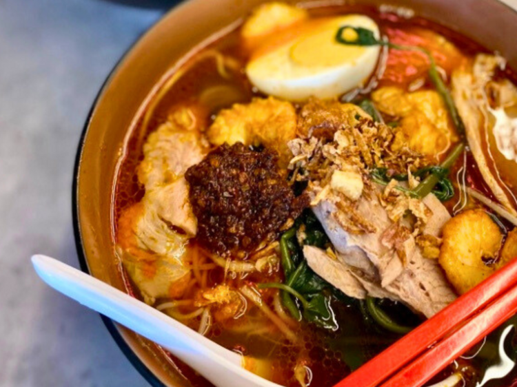 Laksa at Malay Chinese