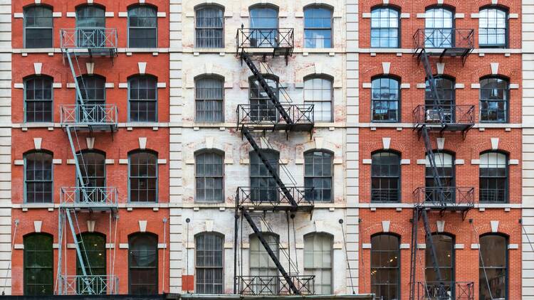 Apartment building in NYC