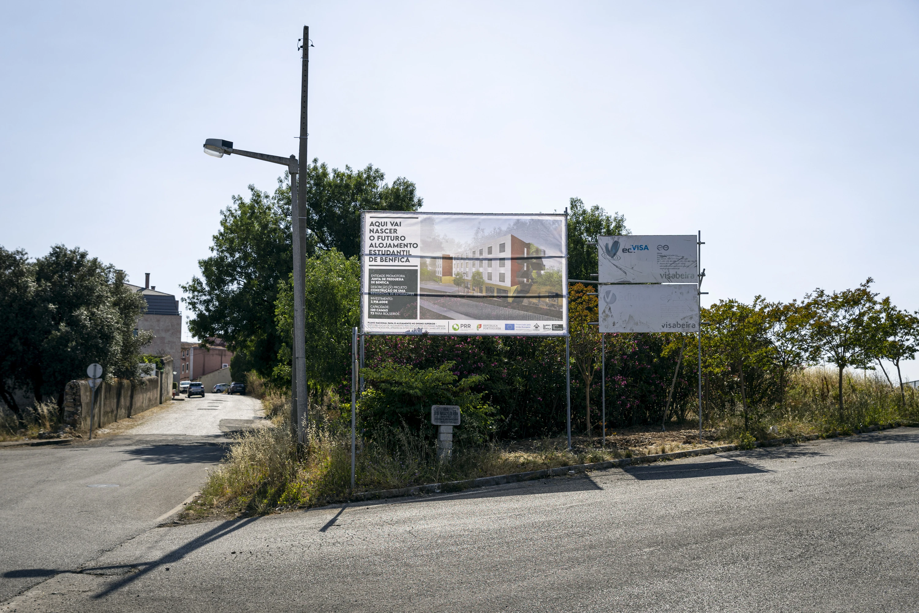 Projecto para a resid&ecirc;ncia universit&aacute;ria de Benfica