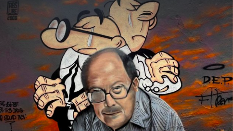 Mural Mortadelo i Filemón