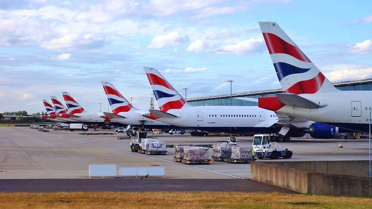 Heathrow airport, London, UK