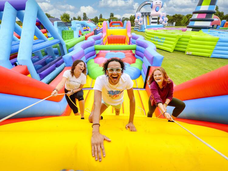 Get tickets to the world's largest inflatable park