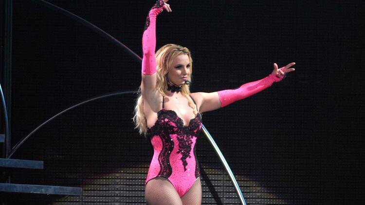 Britney Spears on stage