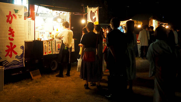 夜間特別開園 たてもの園 下町夕涼み