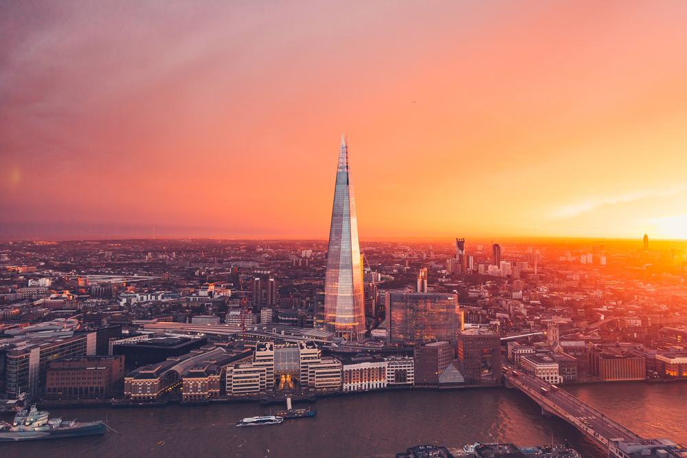 London has been crowned one of the world’s best sunset destinations