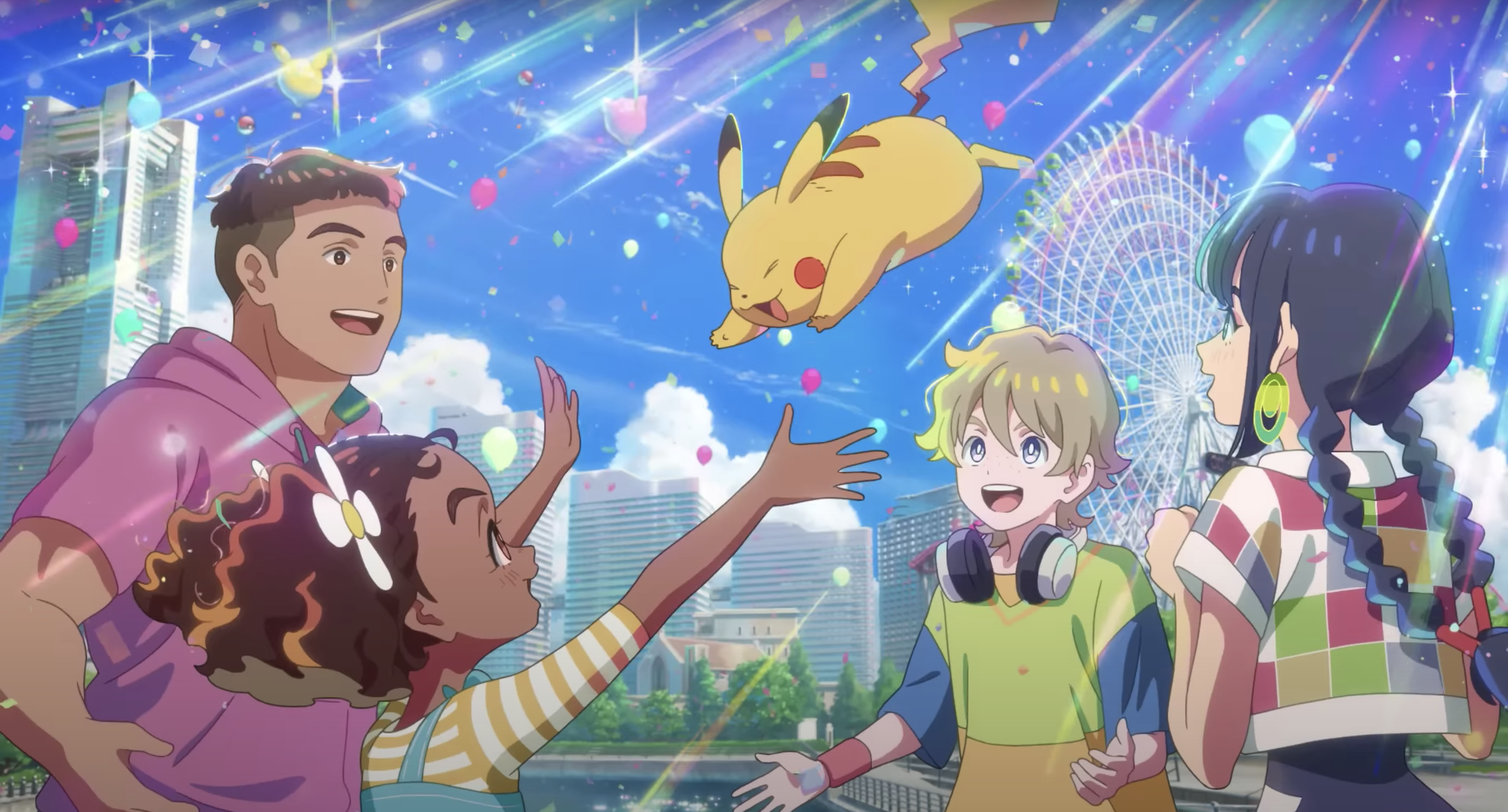 Beautiful Anime Video from Your Name Studio Releases for Pokemon
