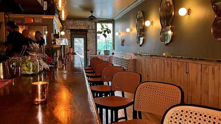 Interior Of The Bar (245 Femme Fontaine)