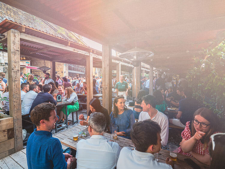 Outdoor eating options abound