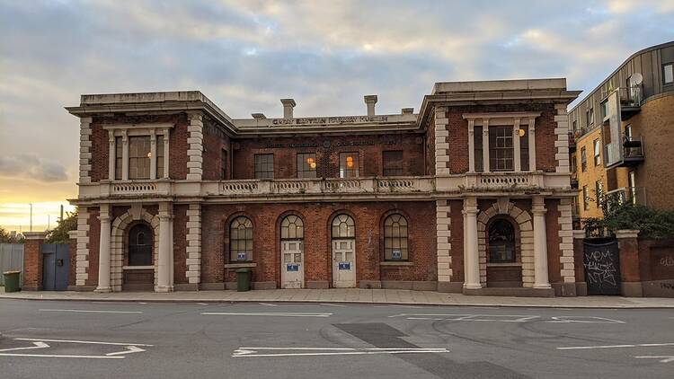 North Woolwich station, east London
