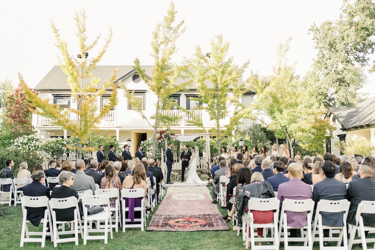 One Couple's Beautiful Winter Wedding in Santa Barbara, California