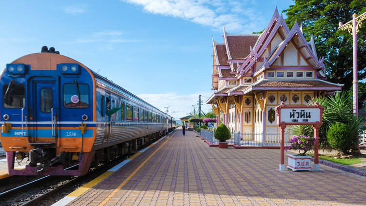 Hop on a train to Hua Hin